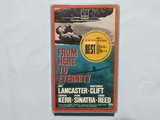 Betamax Tape Movie From Here To Eternity Lancaster Cliff Kerr Sinatra 6F