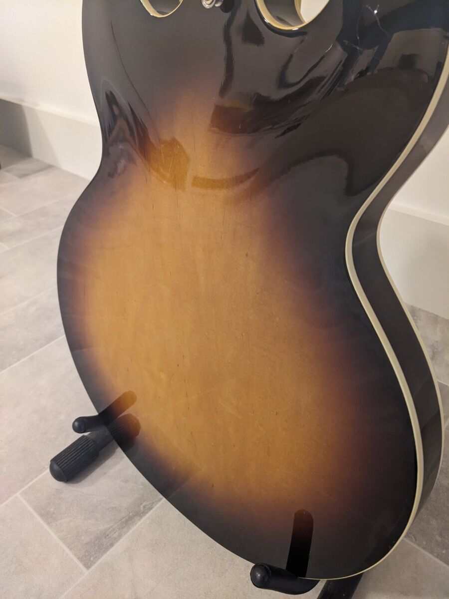 Burny RSA-100 (es-335 replica) mid-late 1980s made in Japan Burny RSA-100 (es-335 replica) mid-late 1980s made in Japan