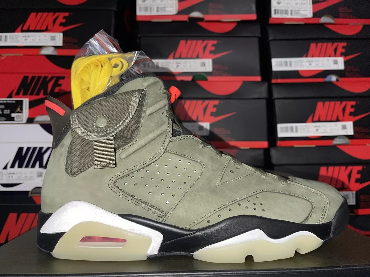 Air Jordan 6 Retro x Travis Scott 'Olive' CN1084-200