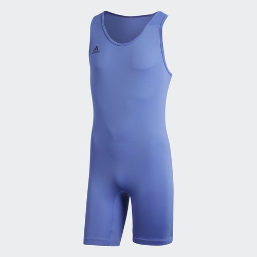 Adidas Men's Powerlift Suit Weightlifting Suit Adidas maglia sollevamento pesi - Foto 7 di 38