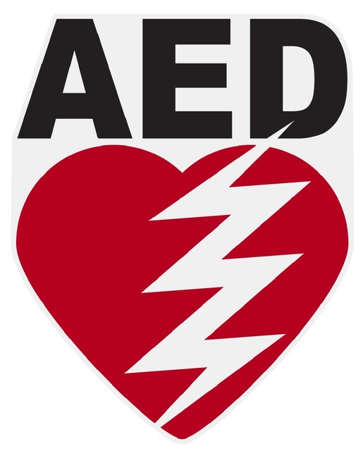 AED Small 3" Reflective Decal Sticker eBay