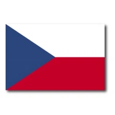 Czech Republic Flag Car Magnet Decal - 4 x 6 Heavy Duty for Car Truck SUV
