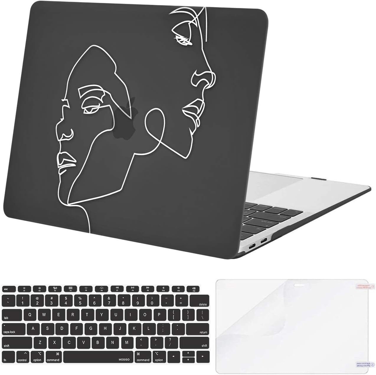 MOSISO Case for 2023 2022 MacBook Air 13 inch A2337 M1 A2179 A1932 Shell Cover