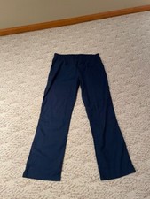 Men navy blue scrub uniform pants size L Pull On Jogger by Superior