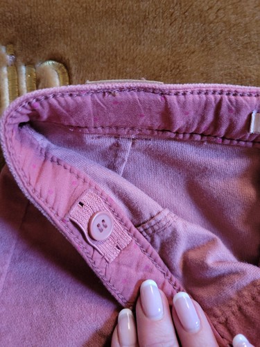 Zara Collection Girls Velour Button Front A-Line Mini Skirt Size 4 - Picture 6 of 7