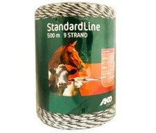 Electric Poly Fence wire 500m x 3mm 9 Stranded Electric Fence Wire AKO branded