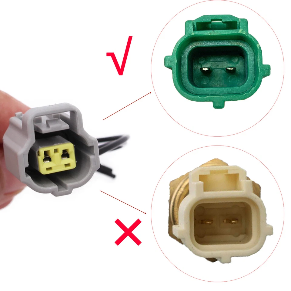 Nuevo arnés de enchufe conector sensor temperatura agua refrigerante para Corolla Celica Foto 2 de 4