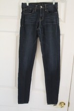 Flying Monkey HIGH RISE SKINNY Size 25/31 USA Made Dark Navy Blue