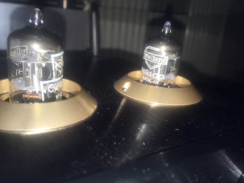 Tube EF95 Mullard NIB NOS – Valve Double Alternance Noire – Préampli Audio