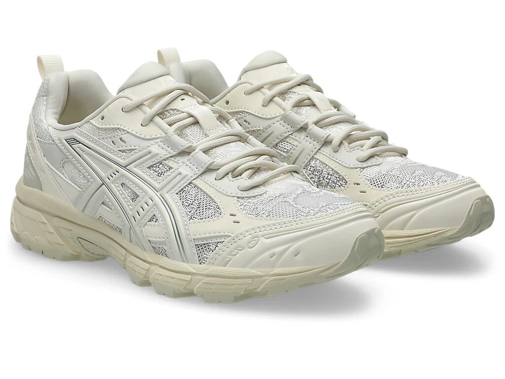 ☆asics☆ Gel Nunobiki Cream Pure Silver 1203A597100 1203A59 Size 6.5 - ASICS Gel Nunobiki Cream Pure Silver for sale
