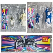 1995 McDonald's Mighty Morphin Power Rangers The Movie set of 2 figurines sealed