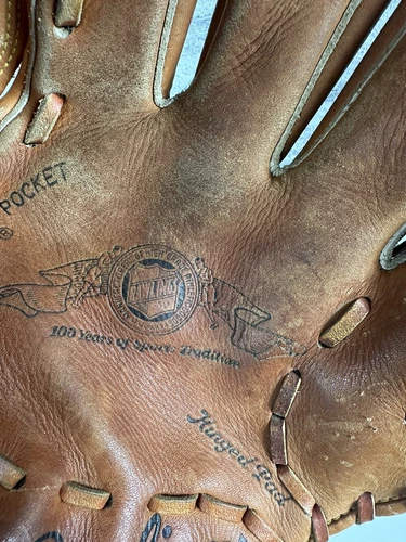 RAWLINGS C100-1 Century Series Fastback Baseball Tanned Glove Basket Web RHT 12" - Picture 7 of 8