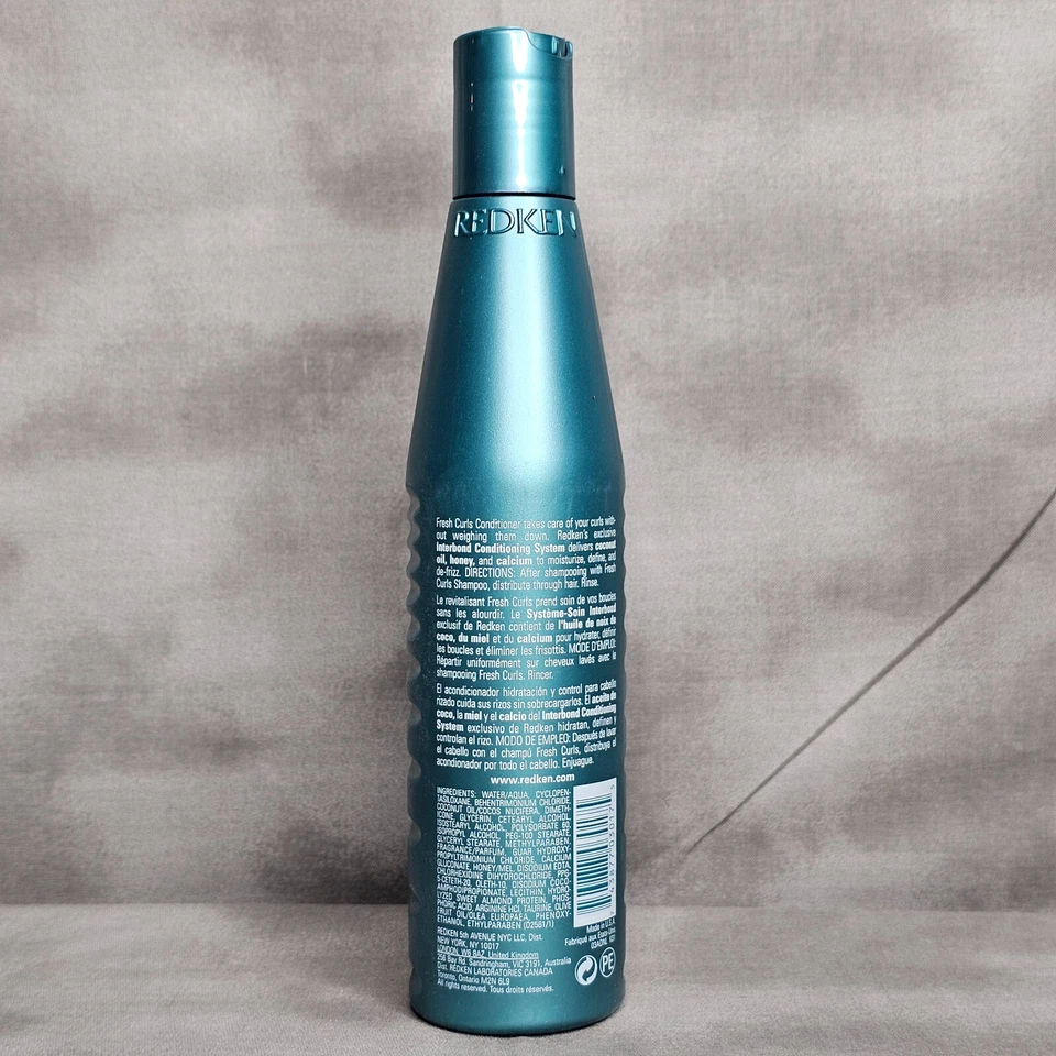 REDKEN Fresh Curls Acondicionador Control de Humedad y Frizz para Cabello Rizado 8.5oz NUEVO Foto 2 de 2
