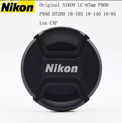 New Original Nikon LC-67mm P900 P950 D7200 18-105 18-140 16-85 Lens Cover 