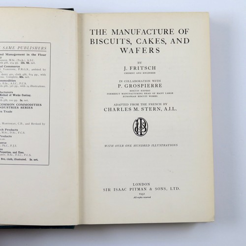 The Manufacture of Biscuits Cakes and Wafers J. Fritsch. 1932 Hardcover RARE - Picture 8 of 23