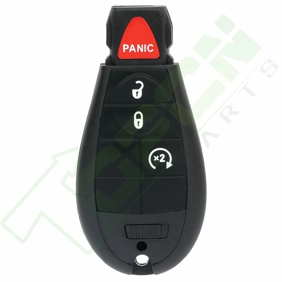 Para RAM 1500 2500 2013 2014 2015-2019 Entrada sin llave Control remoto Coche Llavero Foto 2 de 4