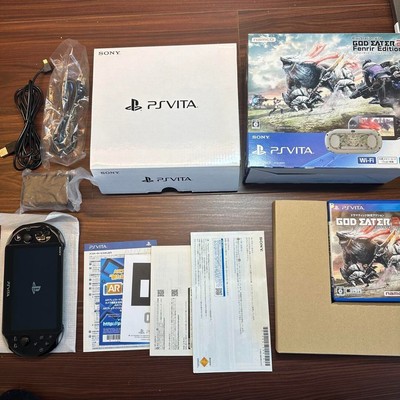 Sony PlayStation Vita God Eater 2 Fenrir Edition Khaki & Black 
