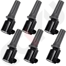 Set Of 6 Ignition Coils for 2000-2005 LINCOLN LS And Other 3.0L V6 FD496 DG517