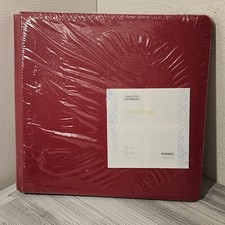 Creative Memories FLEX HINGE Red Scrapbook Album 12x12 Coverset True Size