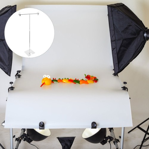 T-shape Photography Photo Backdrop Stand Adjustable Mini Background Frame - Picture 3 of 12