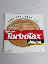 2000 TurboTax  Deluxe Federal Turbo  CD 