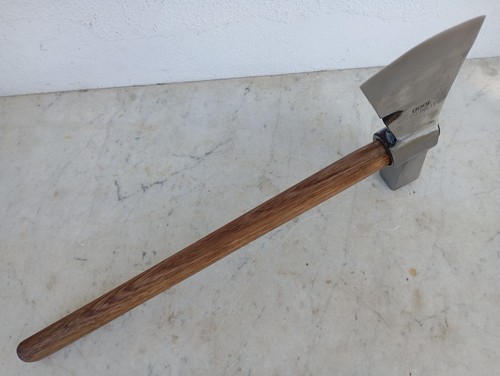Hacha Tomahawk de colección hacha martillo garra quita clavos herramienta de techo antigua Steinemara - Imagen 14 de 22