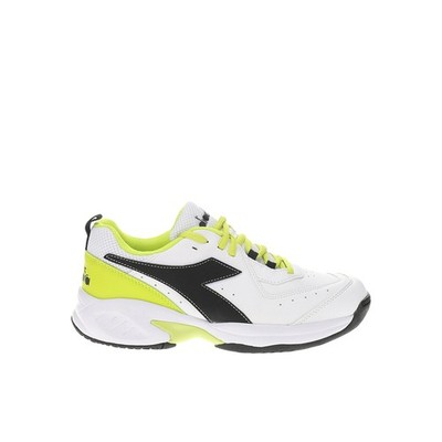 diadora S. Challenge 5 Super Light Tennis  Youth Boys White, Yellow Sneakers Ath