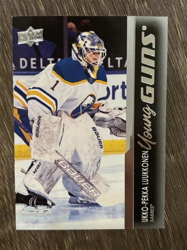 2021-22 Upper Deck Series 1 - Young Guns Ukko-Pekka Luukkonen #202 (RC)