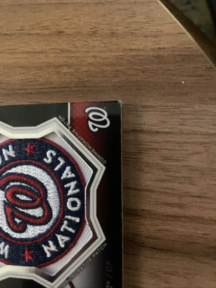 2013 Topps - Manufactured Commemorative Patch Bryce Harper #CP-15 - Image 2 of 4
