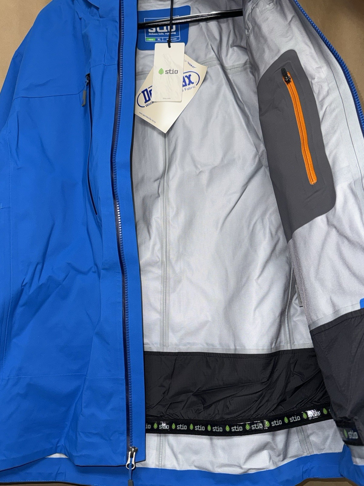 Stio Men's Environ Jacket Cosmic Blue Size XL