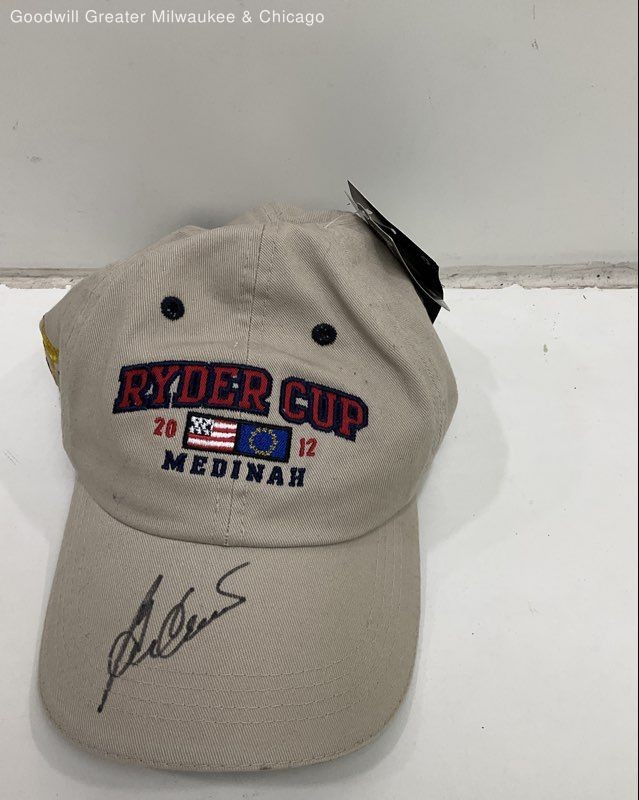 NWT Signed Ryder Cup 2012 Hat
