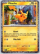 Pikachu 006/015 holo Promo McDonald's Collection 2023 Pokemon Lightly Played