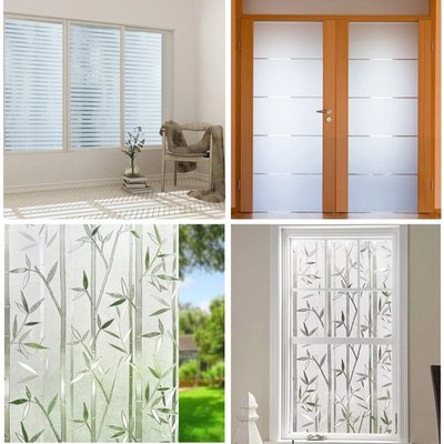 Sichtschutzfolie Milchglasfolie Fensterfolie Fenster Folie Selbstklebend 10m