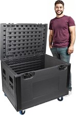 ATA Road Case, Equipment Storage Case, Cable Trunk with Heavy Duty Casters
