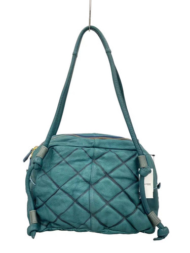 POMTATA Leather Handbag GRN