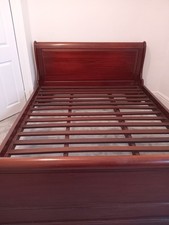 bed frame king size wood