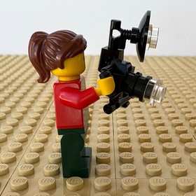 LEGO Creator, Town Hall: Press Woman Photographer, CAMERA, twn159, 10224, 2012
