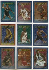 1995-96 Topps Finest Basketball Cards 27