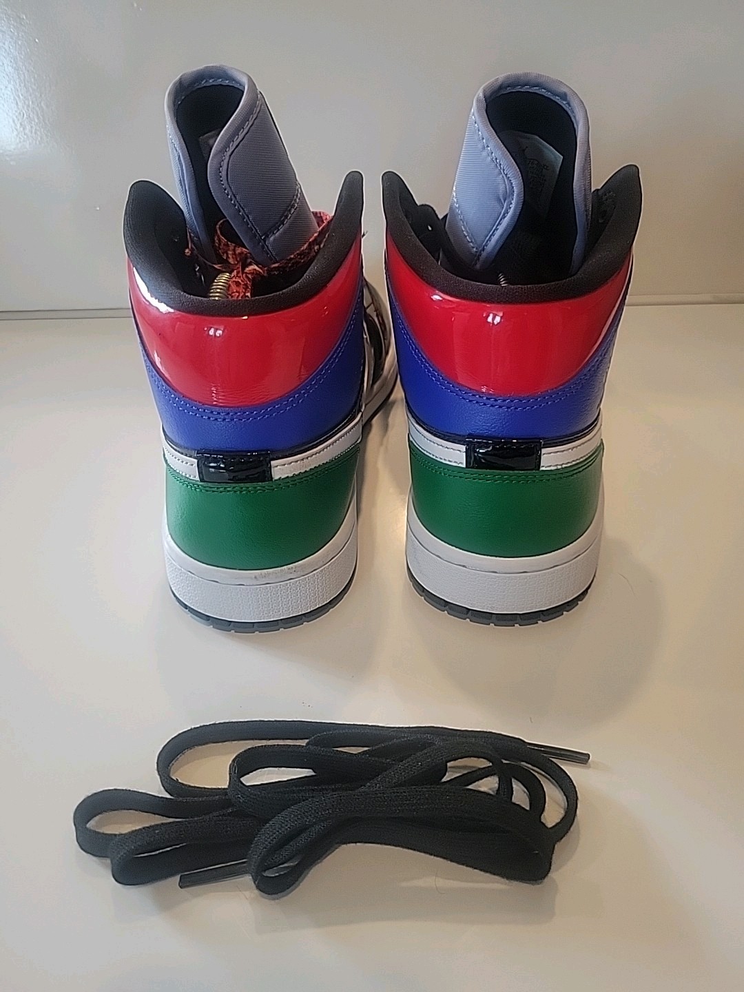 Nike Air Jordan 1 Mid SE Multi Patent Leather Women's 10 EUC RARE MIDI OG JORDAN image 5