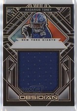 2021 Panini Obsidian Volcanic Material 29/100 Kadarius Toney #VM-KT 07o4