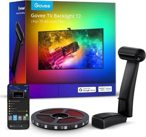 Govee Dreamview Envisual Smart TV Backlight T2 (For 55-65 Inch TVs) H605C. - Bild 1 von 7