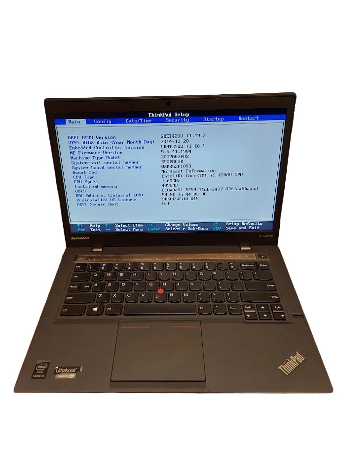 Lenovo ThinkPad X1 Carbon 2nd Gen PC Laptops & Netbooks for Sale