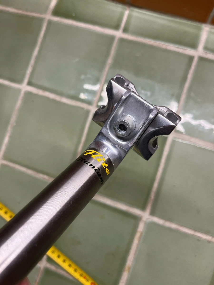 Tige De Selle Vélo Enfant 25,4 Mm - Longueur 18 Cm, Acier Robuste - Antirouille, Pour Vélo Enfant
