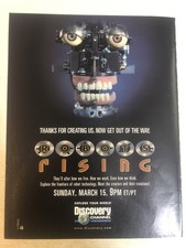 Robots Rising Discovery Channel Print Ad Advertisement TMPA1