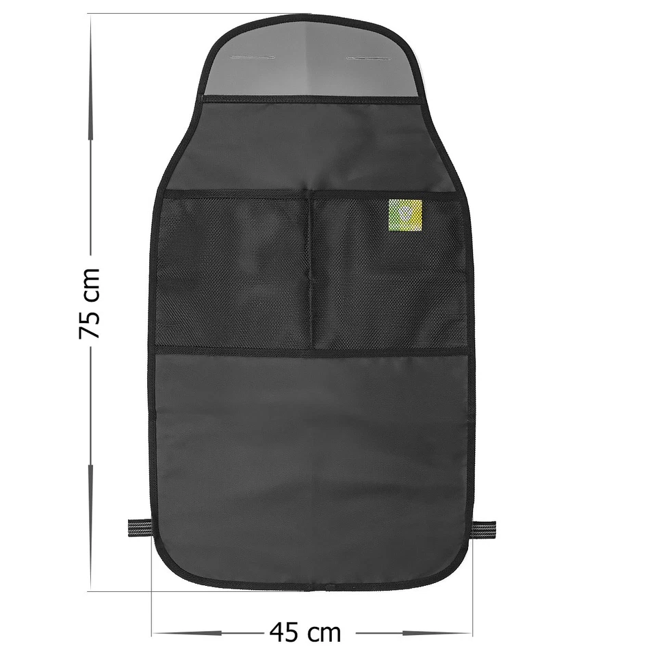 Auto Rücksitzschoner Rückenlehnenschutz KFZ Kindersitzunterlage Sitzschoner 2Stk - Bild 4 von 4