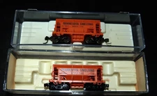 N Scale Atlas 2 x Minnesota Smelting 70 Ton Ore Cars