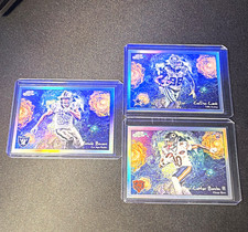 Topps cosmic chrome STARRY NIGHT, 3-Card lot, SEE DESCRIPTION