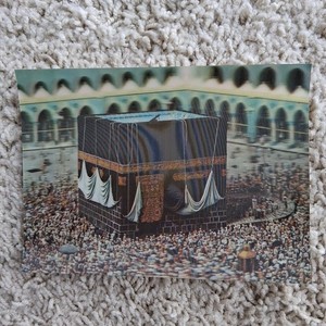 Vintage Hajj Pilgrimage to Mecca Lenticular 4x6 Print Photo Saudi Arabia