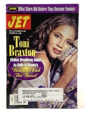 JET MAGAZINE OCTOBER 26, 1998 TONI BRAXTON DISNEY BEAUTY AND THE BEAST BROADWAY