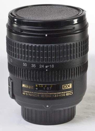Nikon Nikkor AF-S 18-70mm f3.5-4.5 G ED DX IF Lens NICE SHAPE